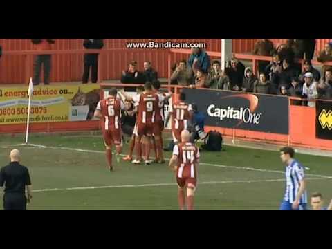 Cheltenham Town 2-2 Hartlepool United - 14th December 2013