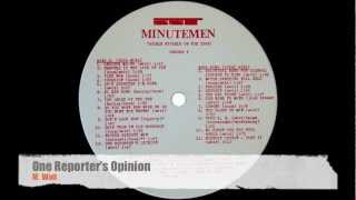Minutemen - Double Nickels On The Dime (Original Vinyl) Side D.