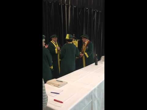 Intronisation de Florent PEYRE