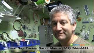 preview picture of video 'Saco Bay Tackle  Company, Saco, Maine, For all your fishing needs'