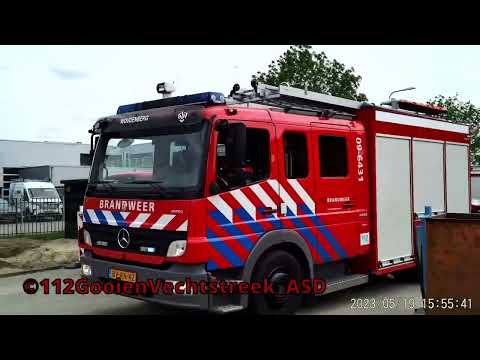 hulpdiensten vertrekken vanaf veiligheidsdag in Woudenberg