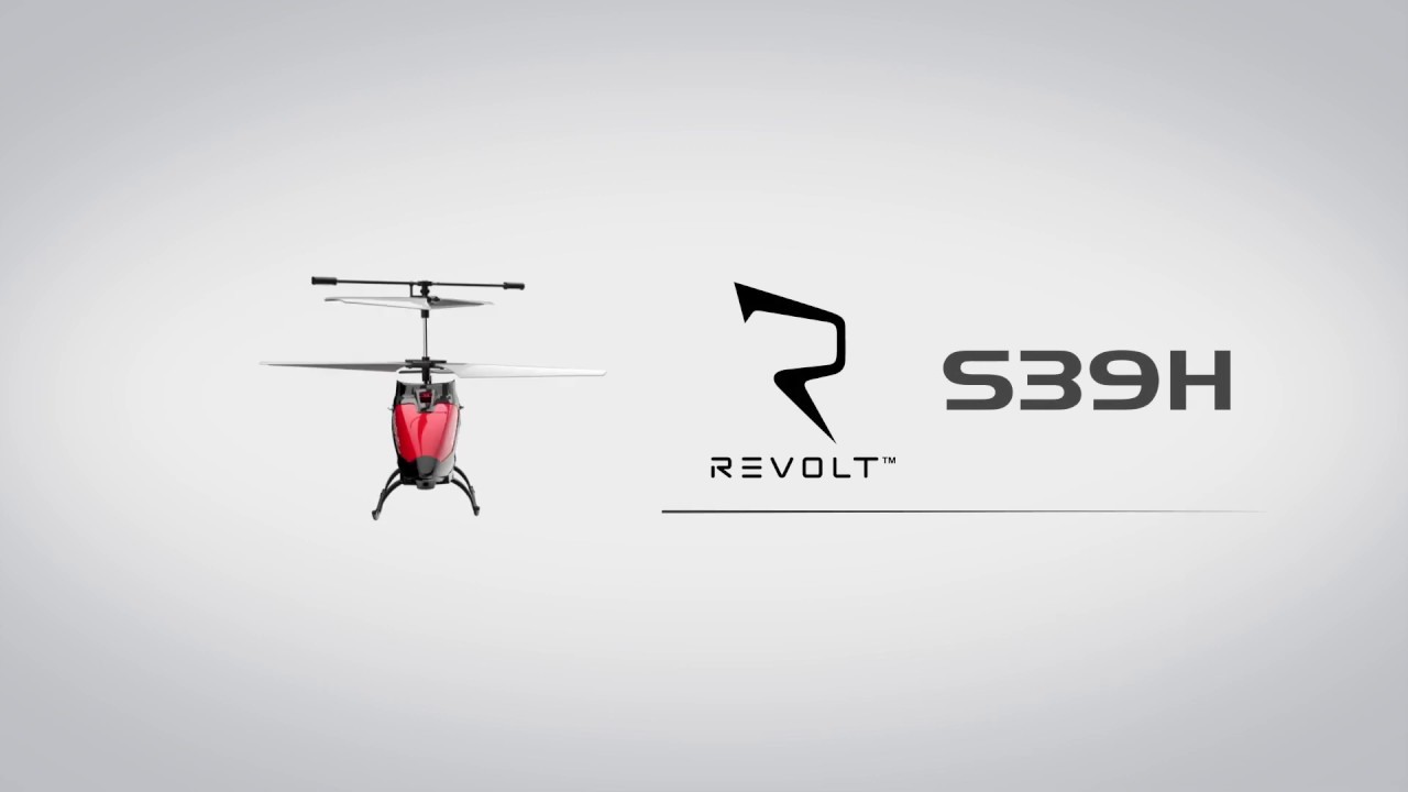 RC vrtulník Syma S39H, červená