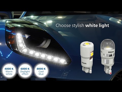 LED lemputės H1 Ultinon Pro6000 Philips I Legalios keliuose +300% | 11258U60BX2 video