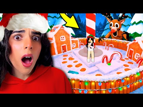 SURVIVING The NORTH POLE BIOME In 99 Nights In The Forest!