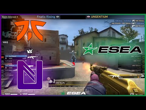 fnatic Rising vs UNGENTIUM | ESEA S39 EU - CSGO Advanced - HiGHLiGHTS | CSGO