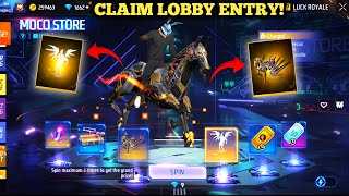 NEW MOCO STORE LOBBY ENTRY|| FREE FIRE NEW EVENT| FF NEW EVENT TODAY| NEW FF EVENT| GARENA FREE FIRE