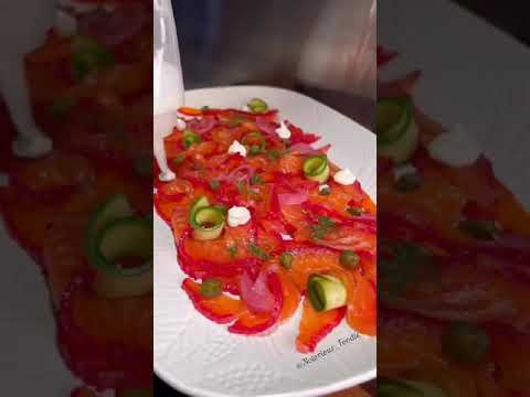 Beetroot Cured Salmon. A delicious and fruity cure!