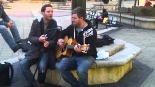 preview picture of video 'Sweet Home Alabama buskers in Crawley UK'