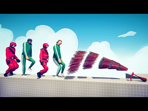 SQUID GAME GIANT vs EVERY GOD - 🏹 Totally Accurate Battle Simulator TABS