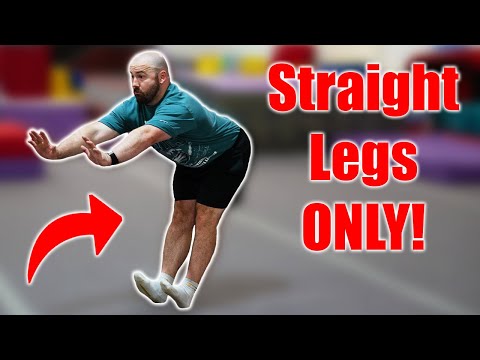 Sit Down with Straight Legs Challenge!