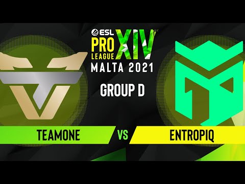 CS:GO - Entropiq vs. TeamOne [Dust2] Map 2 - ESL Pro League Season 14 - Group D