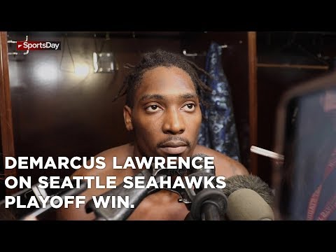 DeMarcus Lawrence speaks on Cowboys playoff win over the Seattle Seahawks