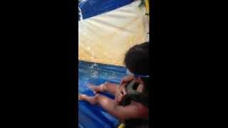preview picture of video 'Giant slide at Maxima Aqua Fun Resort, Samal Is, Davao City'