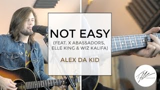 Not Easy (feat. X Ambassadors, Elle King &amp; Wiz Khalifa) - Alex Da Kid (Cover by Tyler Blalock)