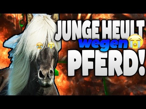 Computersüchtiger HEULT wegen PFERD in MINECRAFT ! - Kiddies unter sich