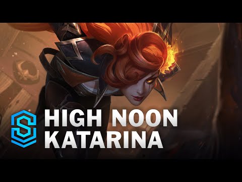High Noon Katarina Skin Spotlight - League of Legends