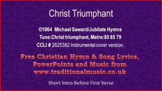 Christ Triumphant Ever Reigning Hymn Lyrics Music Chords Chordify