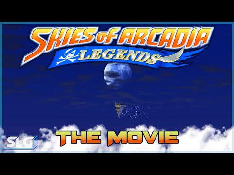 Skies Of Arcadia The Movie - All Cutscenes, Shortened Battles [1080P]