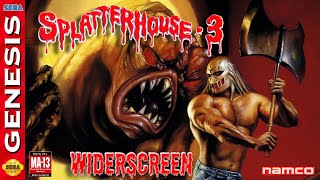Splatterhouse 3 Widerscreen (Sega Genesis) Hack