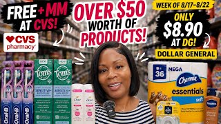 FREE + Moneymaker at CVS! 🤑 | Come Couponing With Me at CVS + Dollar General