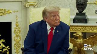 Trump says U.S. would militarily respond to Houthi Red Sea blockade