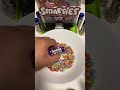 Best Oddly Satisfying Smarties Mini In Bowls Stress Relief Sounds 27 Shorts Asmr
