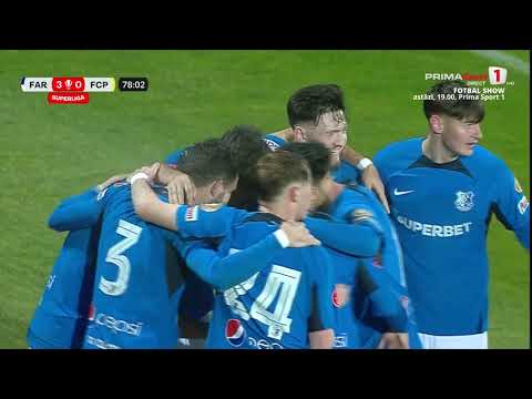 REZUMAT: Farul - Petrolul 3-1. Hagi e din nou în play-off, Petrolul coboară în play-out