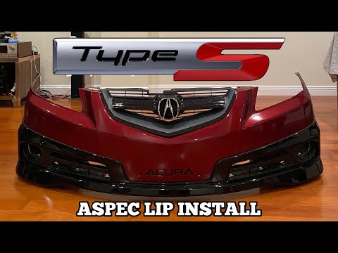 INSTALLING A TYPE-S LIP ON BASE MODEL ACURA TL