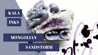 Kala Mongolian Sandstorm fountain pen ink review!