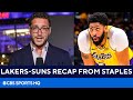 Lakers vs Suns Recap: Anthony Davis has monster game as Lakers take series lead | CBS Sports HQ