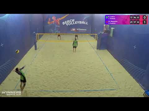 11:05 B. Isakov / I. Datsiuk - M. Stepanov / V. Kushch 25.02.2023 | Winners Beach Volleyball