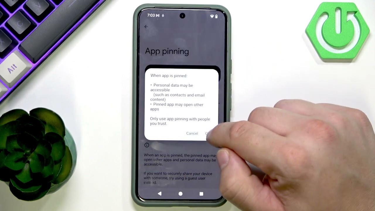 ANDROID Phone – How to Pin Apps on Android