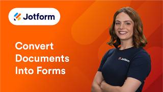 How to Convert Documents into Forms with AI in Jotform