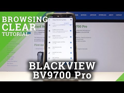 How to Clear Browser in BLACKVIEW BV9700 PRO - Delete History