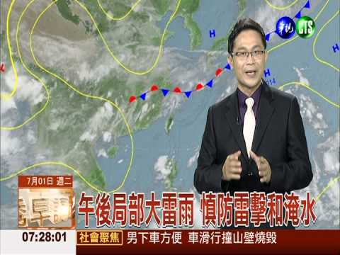 白天豔陽照全台 戶外活動要防曬