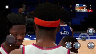 NBA 2K22 Arcade Edition Gameplay 76ers vs Knicks iOS