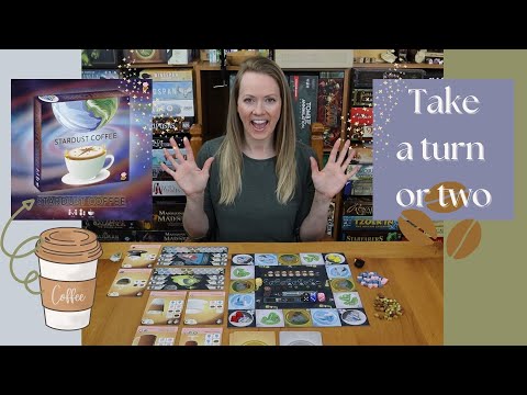 STARDUST COFFEE | Kickstarter Preview of a Space Travel, Coffee Delivery Game (with Dice!)