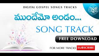 Mundemo Andam Audio Song Track  Telugu Christian S
