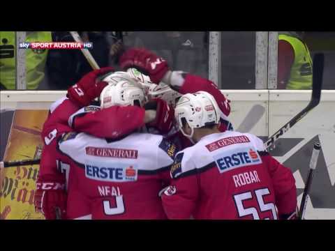 EBEL-Viertelfinale: KAC – HC Orli Znojmo 4:3 n.OT (Spiel 1)