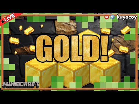 Swimming in Minecraft Gold with Coy!