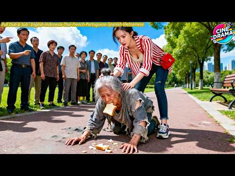 Poor Girl Saves a Beggar Granny from Choking, Turns Out She's a Billionaire Gives Her All Wealth