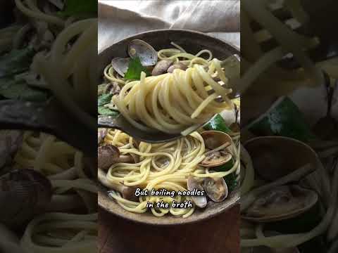  Soup pasta with Japanese Umami Dashi 