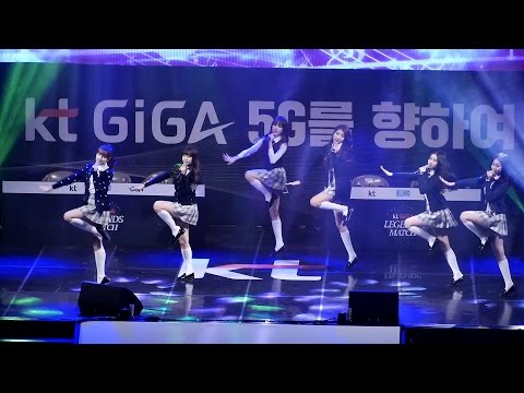 160220 여자친구 (GFRIEND) 오늘부터 우리는 Me Gustas Tu [전체] 직캠 Fancam (KT기가레전드매치) by Mera
