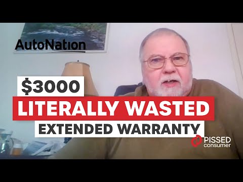 Autonation - Extended warranty refund
