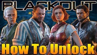 How to Unlock The Chaos Zombies Characters in Blackout Battle Royale (Bruno, Shaw, Scarlett, Diego)