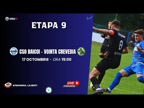🎥 "PHSPORT"  | LIGA 3 | ETAPA 9 | CSO BĂICOI - ACS VOINȚA CREVEDIA