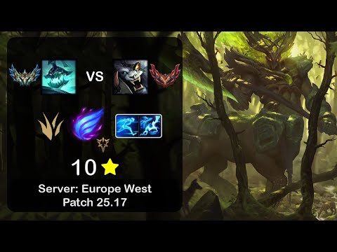 Hecarim Jungle vs Rengar - EUW Challenger - Patch 25.17
