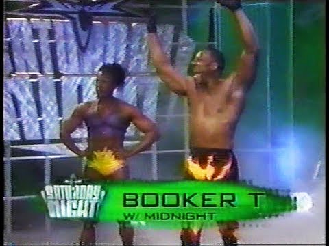 Booker T (with Midnight) vs. Chris Harris [2000-01-08]