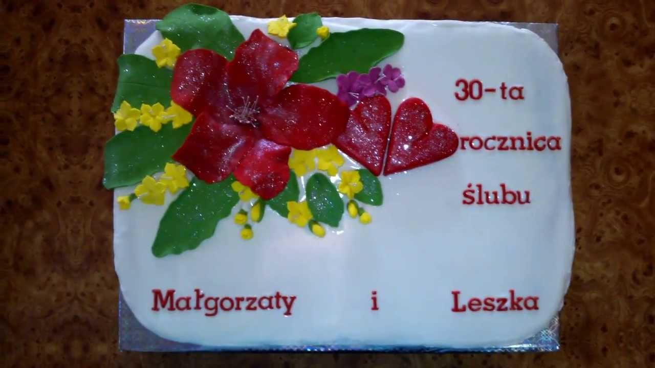 Tort na rocznicę ślubu (torty) / Cake for wedding anniversary (cakes) #31