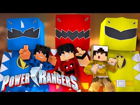 Minecraft: GANHAMOS PODERES! - POWER RANGERS Ep.01 ‹‹ P3DRU ››